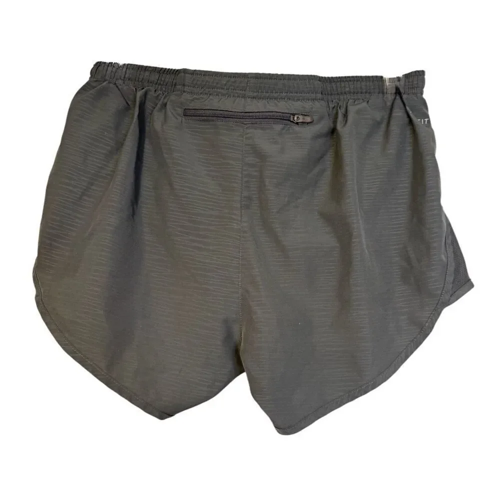 Nike Dri-FIT Tempo Running Shorts Set of 2 Black & Gray Small